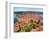 Croatia, Rovinj, Istria. Town of Rovinj and harbor.-Julie Eggers-Framed Photographic Print