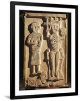 Croatia, Salona, Solin, Bas-Relief Portyaing Emperor Constantine I-null-Framed Premium Giclee Print