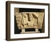 Croatia, Salona, Solin, Cesarean Door of Salona, Detail of Bas-Relief with the Tyche of Solona-null-Framed Giclee Print