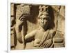 Croatia, Salona, Solin, Cesarean Door of Salona, Detail of Bas-Relief with the Tyche of Solona-null-Framed Giclee Print