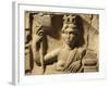 Croatia, Salona, Solin, Cesarean Door of Salona, Detail of Bas-Relief with the Tyche of Solona-null-Framed Giclee Print