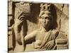 Croatia, Salona, Solin, Cesarean Door of Salona, Detail of Bas-Relief with the Tyche of Solona-null-Stretched Canvas