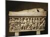 Croatia, Salona, Solin, Manastirine, Sarcophagus Depicting the Myth of Phaedra and Hippolytus-null-Mounted Giclee Print