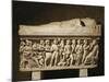 Croatia, Salona, Solin, Manastirine, Sarcophagus Depicting the Myth of Phaedra and Hippolytus-null-Mounted Giclee Print