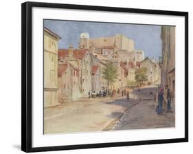 Croatia, Sibenik 1925-Walter Tyndale-Framed Art Print