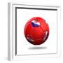 Croatia Soccer Ball-pling-Framed Premium Giclee Print