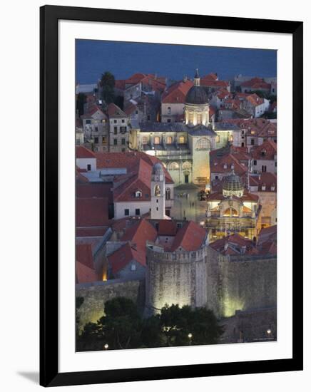 Croatia, Southern Dalmatia, Dubrovnik, Old Town-Walter Bibikow-Framed Photographic Print