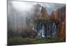 Croatia, the Incredible Autumn Colours and Waterfalls of Plitvice National Park.-Andrea Pozzi-Mounted Photographic Print