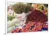 Croatia, Zadar. City Market produce stall bright and colorful. UNESCO.-Trish Drury-Framed Photographic Print