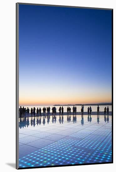 Croatia, Zadar Region, Zadar. Sunset-Nick Ledger-Mounted Photographic Print