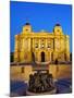 Croatian National Theatre Neobaroque Architecture, Ivan Mestrovic's Sculpture Fountain of Life-Christian Kober-Mounted Photographic Print