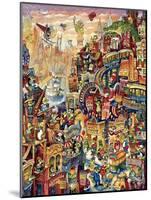 Croc City-Bill Bell-Mounted Giclee Print