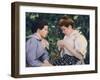 Crochet Lesson-Federico Zandomeneghi-Framed Giclee Print