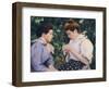 Crochet Lesson-Federico Zandomeneghi-Framed Giclee Print