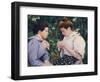 Crochet Lesson-Federico Zandomeneghi-Framed Giclee Print