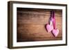 Crochet Lovely Hearts-oksix-Framed Premium Giclee Print