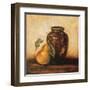 Crock with Pears-unknown Sibley-Framed Art Print