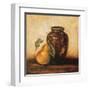 Crock with Pears-unknown Sibley-Framed Art Print