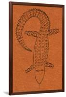 Crocodile, 2006-Julie Nicholls-Framed Giclee Print