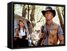 Crocodile Dundee-null-Framed Stretched Canvas