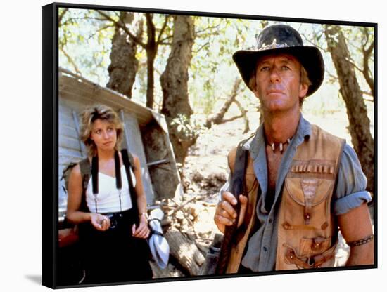 Crocodile Dundee-null-Framed Stretched Canvas