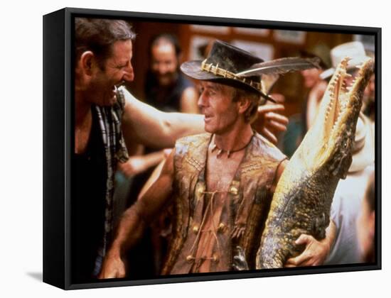 Crocodile Dundee-null-Framed Stretched Canvas