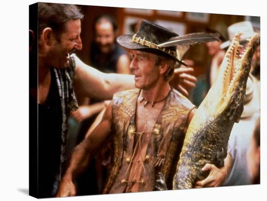 Crocodile Dundee-null-Stretched Canvas