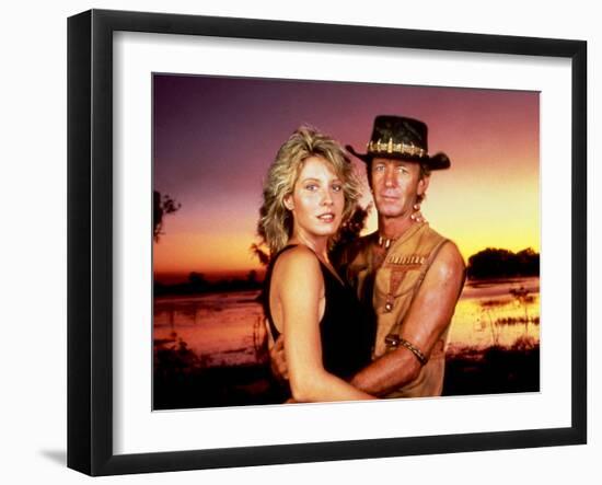 Crocodile Dundee-null-Framed Photo