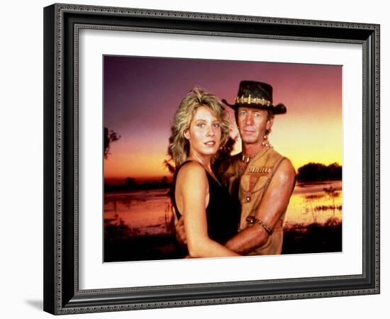 Crocodile Dundee-null-Framed Photo