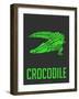 Crocodile Green-NaxArt-Framed Art Print