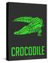 Crocodile Green-NaxArt-Stretched Canvas