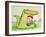 Crocodile Hug, or Best Friends-Maylee Christie-Framed Giclee Print