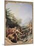 Crocodile Hunt-Francois Boucher-Mounted Giclee Print