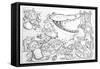 Crocodile's Lunch-Maylee Christie-Framed Stretched Canvas