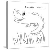 Crocodile-Olga And Alexey Drozdov-Stretched Canvas