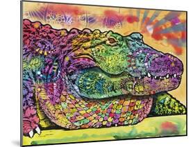 Crocodile-Dean Russo-Mounted Giclee Print