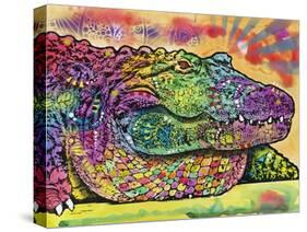 Crocodile-Dean Russo-Stretched Canvas