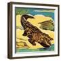 Crocodile-English School-Framed Giclee Print