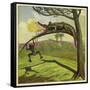 Crocodile-Ernest Henry Griset-Framed Stretched Canvas