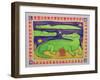 Crocodiles-Cathy Baxter-Framed Giclee Print