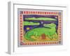 Crocodiles-Cathy Baxter-Framed Giclee Print