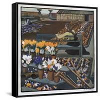 Crocus Garden 1904-R M Eissler-Framed Stretched Canvas