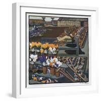 Crocus Garden 1904-R M Eissler-Framed Art Print