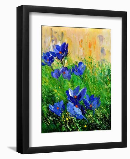 Crocuses-Pol Ledent-Framed Art Print