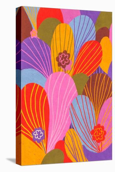 Crocuses-Gigi Rosado-Stretched Canvas