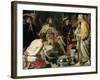 Croesus and Solon, 1624-Gerrit van Honthorst-Framed Giclee Print