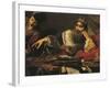 Croesus Receiving Tribute from Lydian-Claude Vignon-Framed Giclee Print