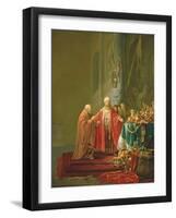 Croesus Showing His Riches to Solon-Willem de Poorter-Framed Giclee Print