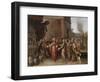 Croesus Showing Solon His Treasures-Frans Francken the Younger-Framed Giclee Print