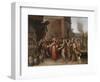 Croesus Showing Solon His Treasures-Frans Francken the Younger-Framed Giclee Print